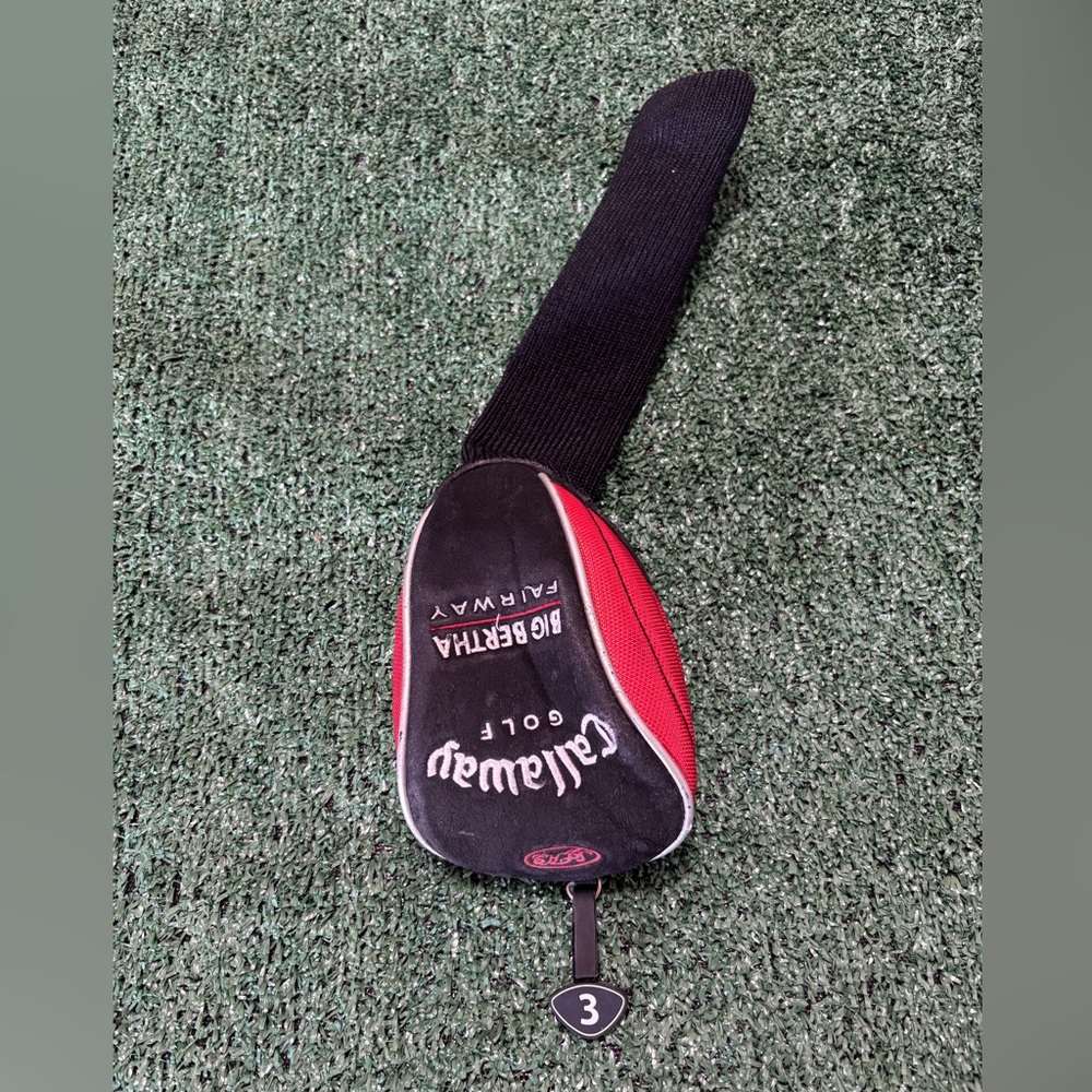 Callaway Golf Big Bertha Golf Club Fairway Wood Headcover Red/Black